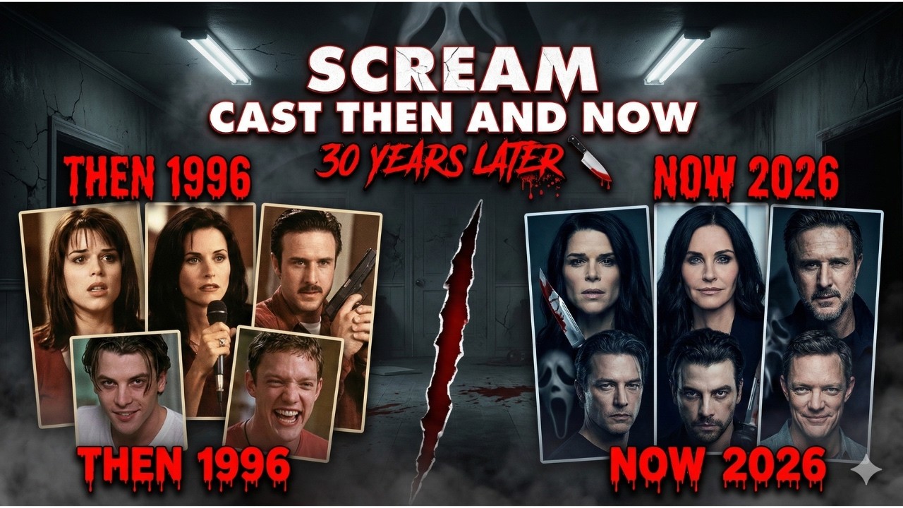 The Original Scream Cast in 2026 | Then vs Now After 3 Decades