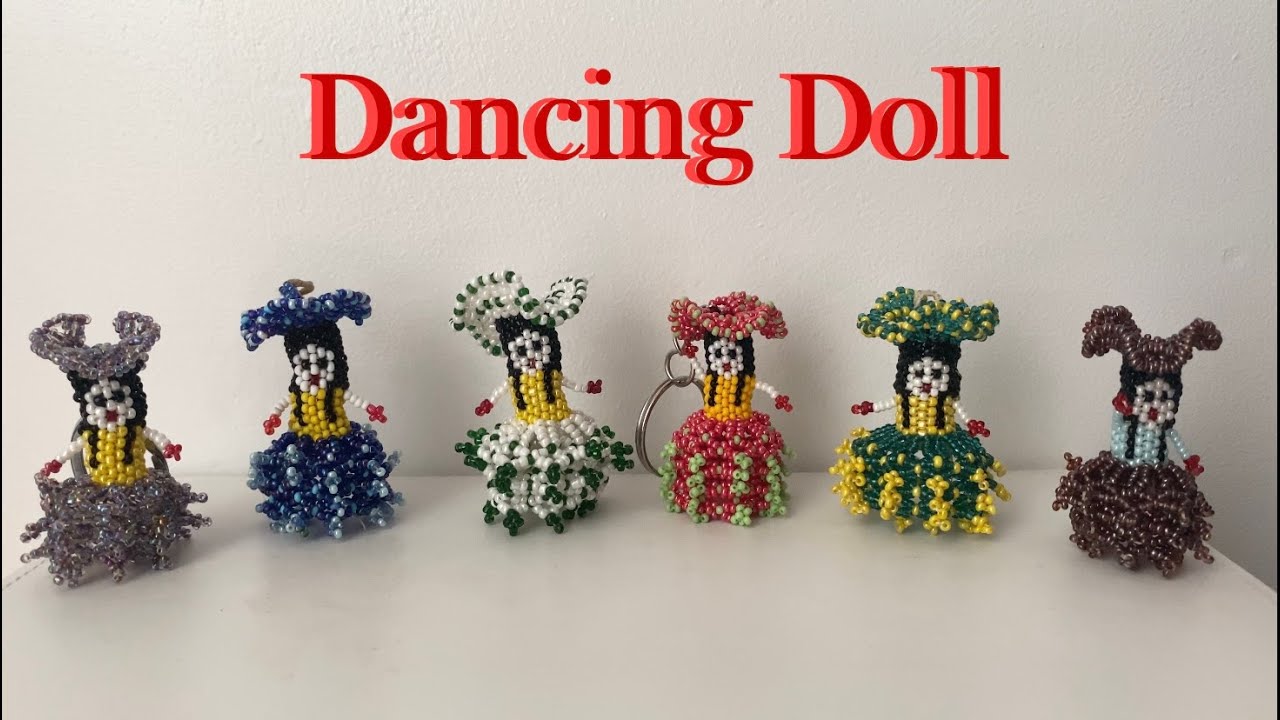 Dancing Doll || Sanorita || Mother's Day Gift Idea || Beaded Keychain || Skill Level Intermediate ||