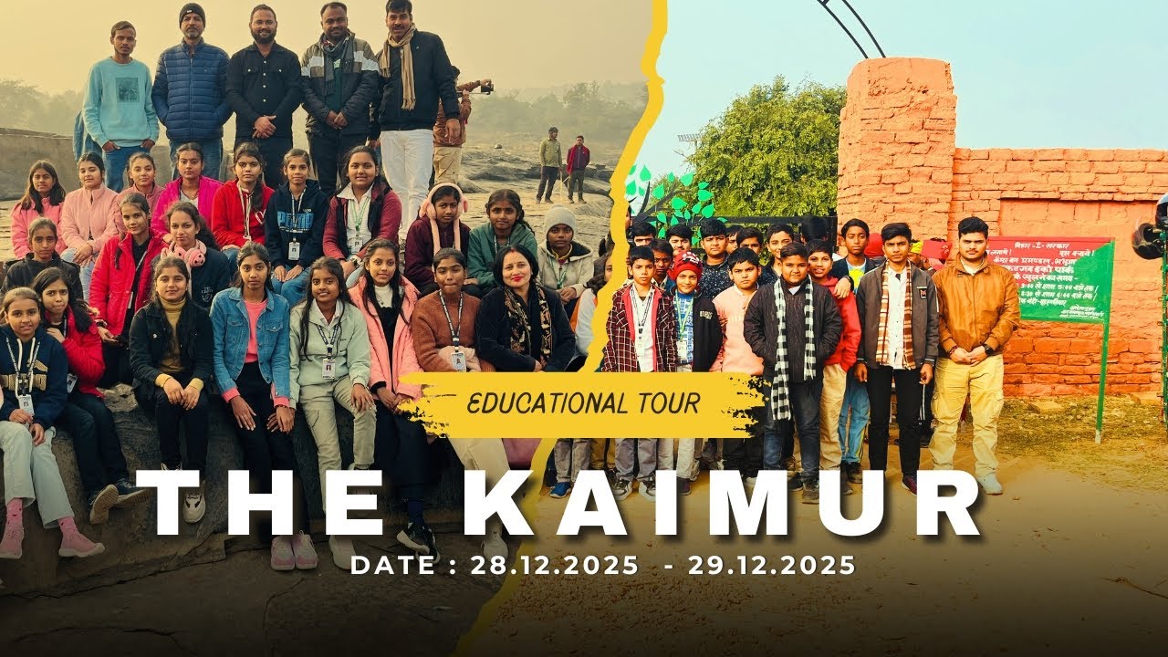 Kaimur Educational Tour | Class 5–10 School Trip | Session 2025-26 | The Creed International School