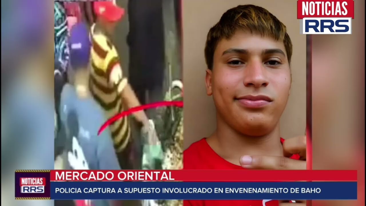 POLICIA CAPTURA A SUPUESTO INVOLUCRADO EN ENVENENAMIENTO DE BAHO EN EL ORIENTAL 