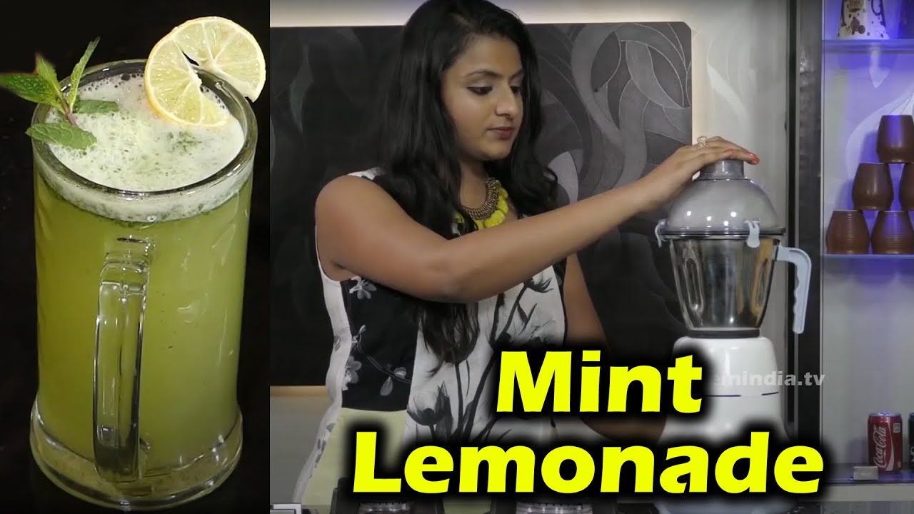 Mint Lemonade | Nimbu Pudina Sharbat Recipe | Mint Juice Sherbet Recipes in Hindi