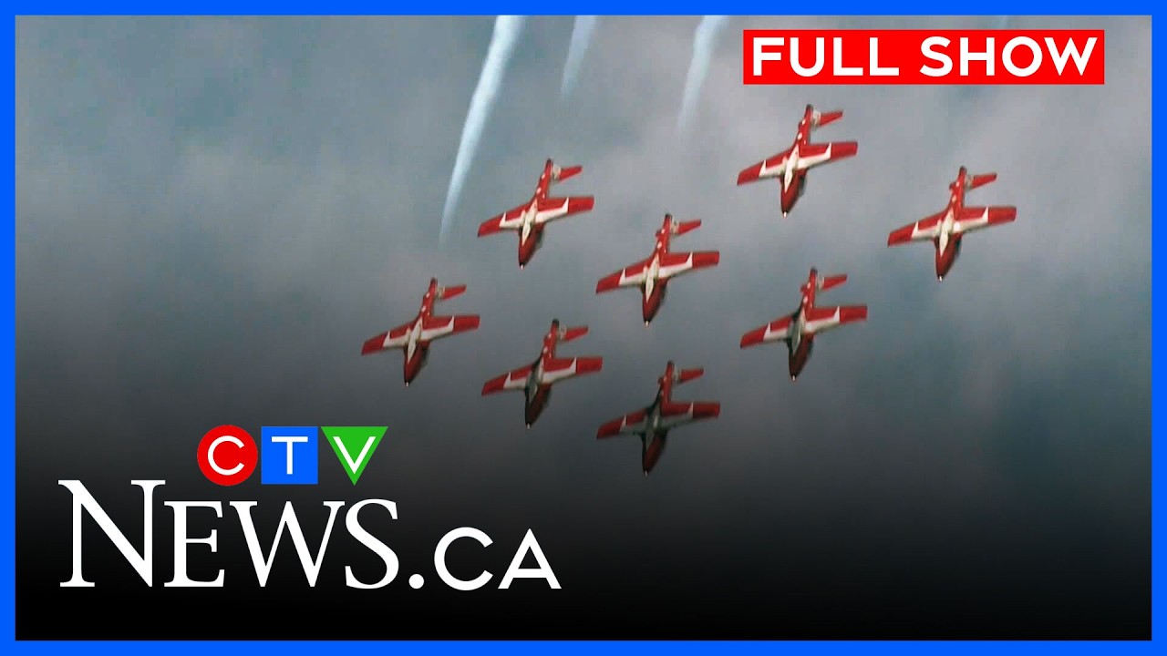 Исторический полёт Canadian Snowbirds | CTV News Vancouver Island | 4 августа 2026 г.