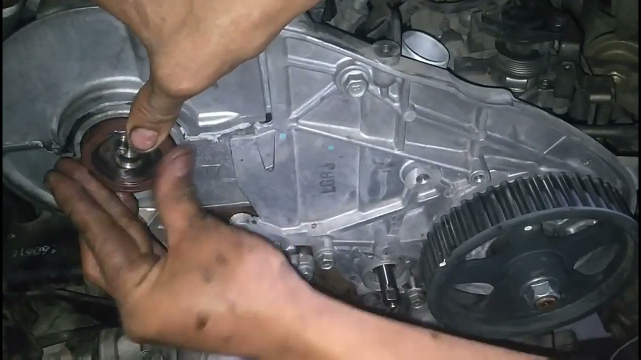 Hyundai h-100 timing belt paano mag palit