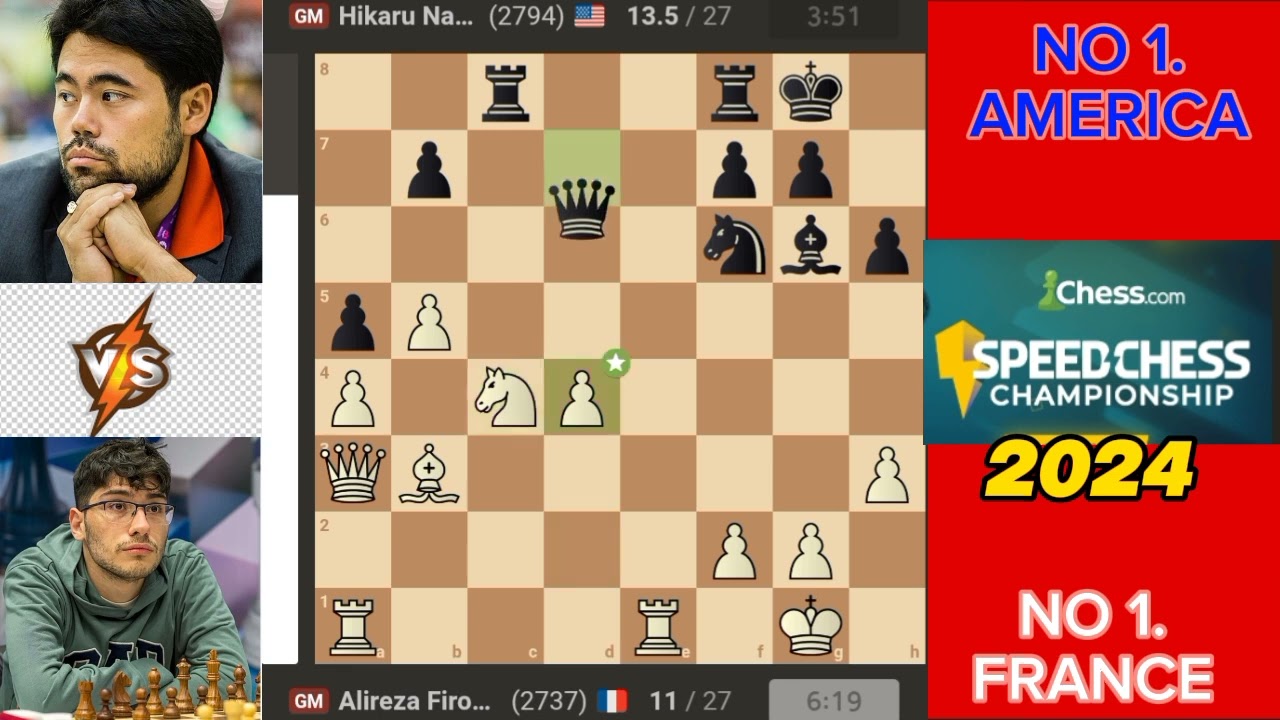 Best game Alireza Furouzja vs Hikaru Nakamura SPEED CHESS CHAMPIONSHIP 2026