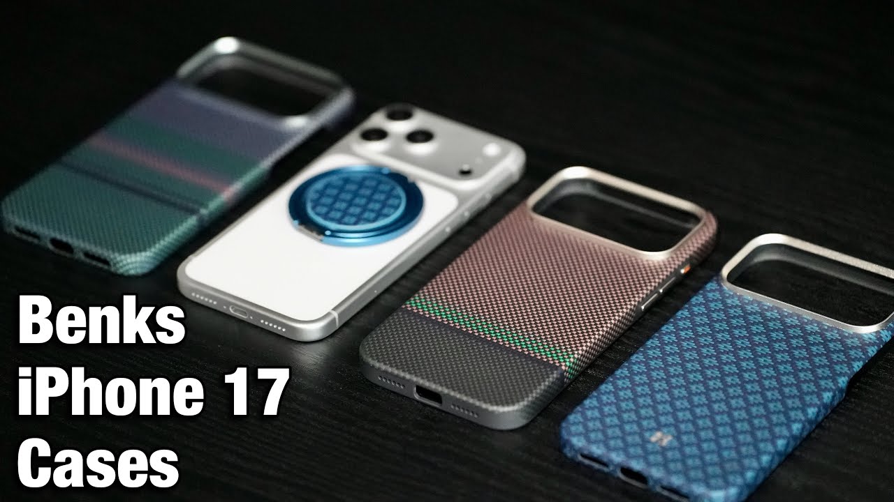 Лучшие чехлы Benks для iPhone 17 Pro Max из кевлара®
