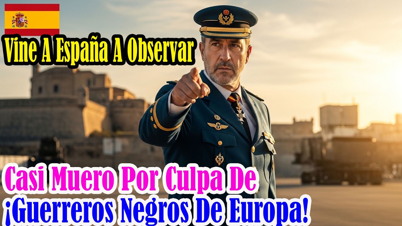 Vine a España a observar, pero casi caigo ante los guerreros de negro más implacables de Europa hoy!
