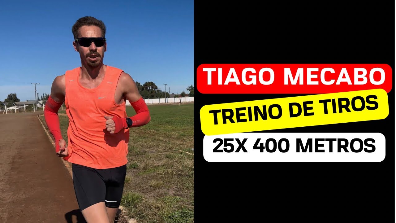 TIAGO MECABO - TREINO DE TIROS ( 25X 400M )