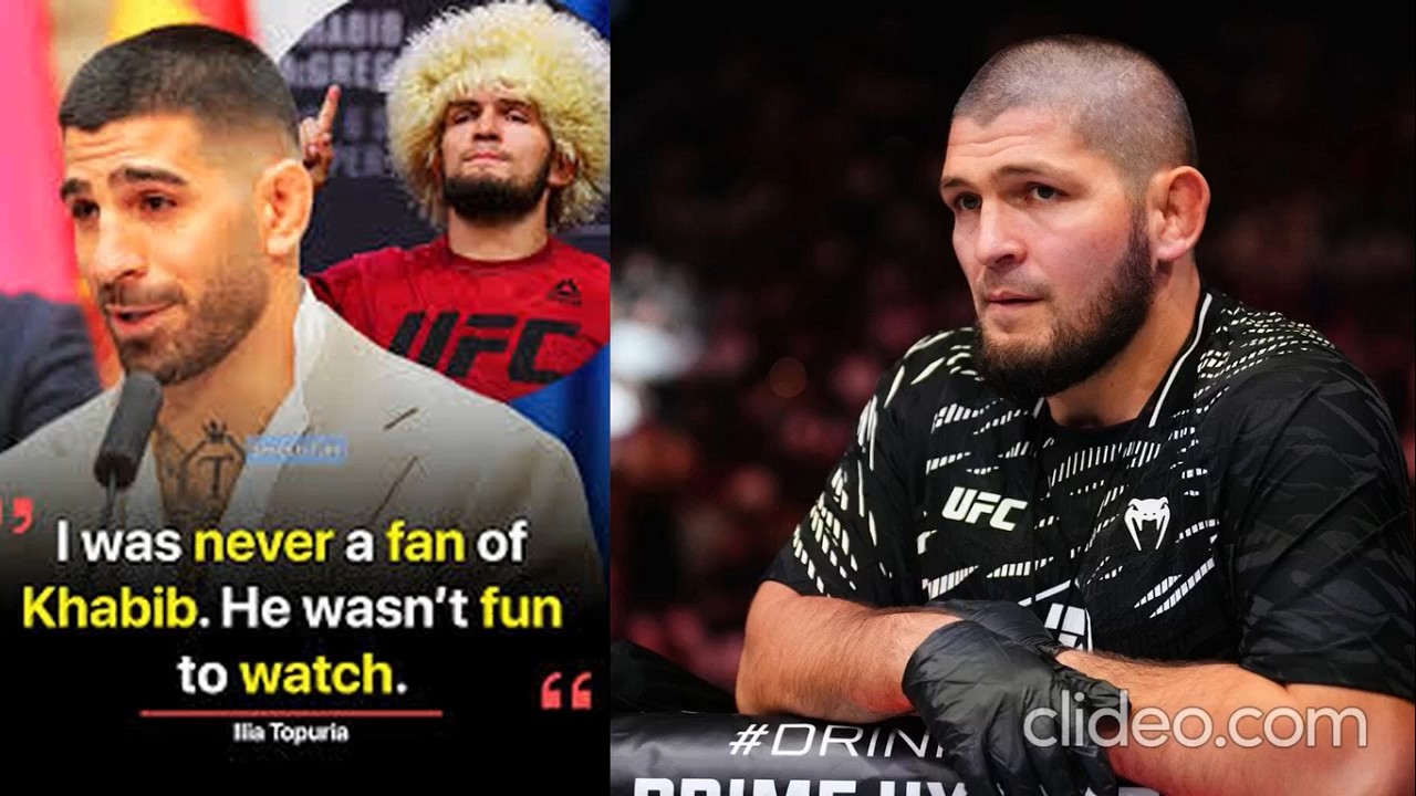 Ilia Topuria Breaks Down Why He Was Never a Fan of Khabib Nurmagomedov’s Fighting Style