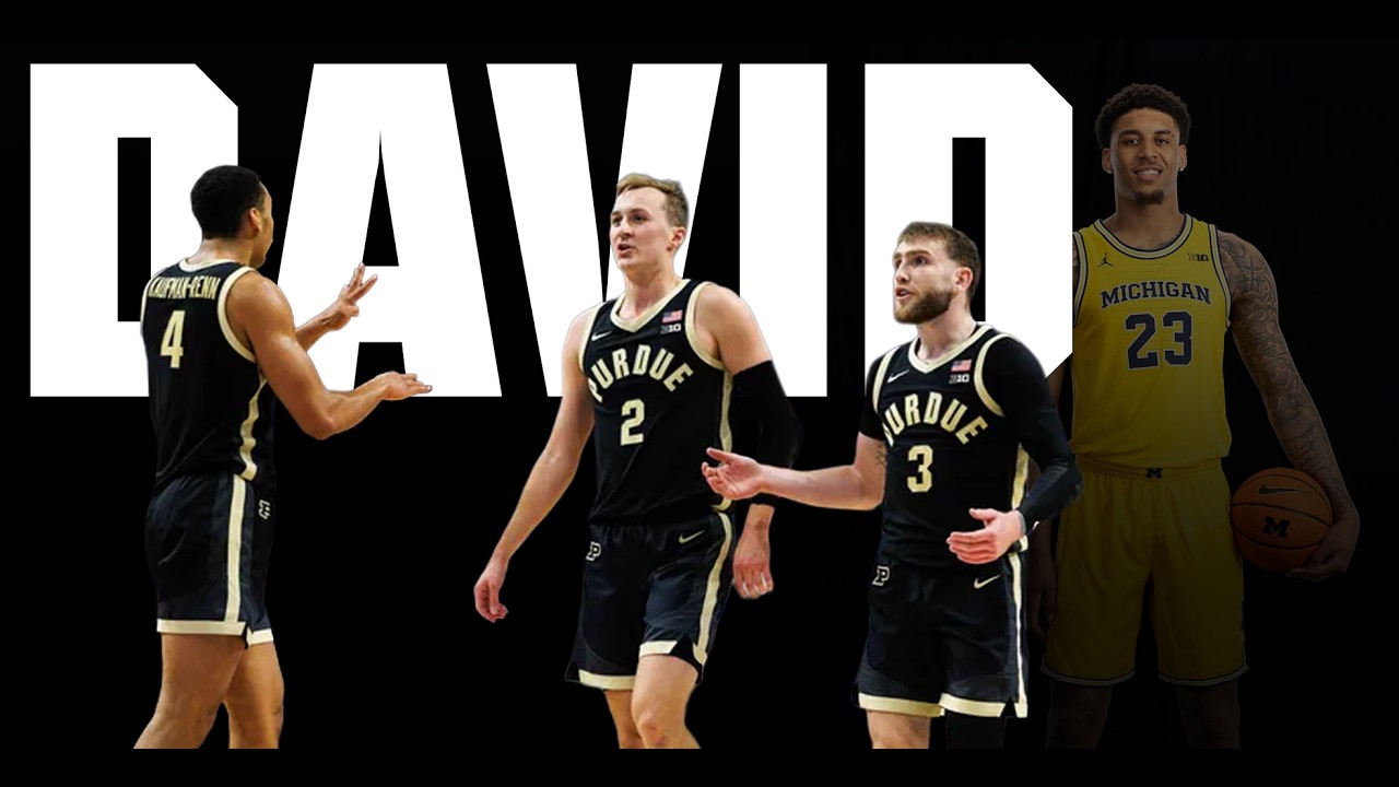 David Conquers Goliath: Boilers Are B1G Champs