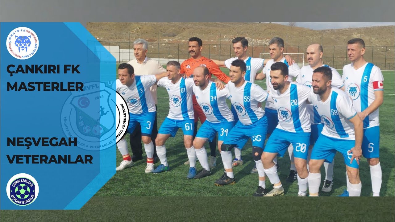 ÇANKIRI FK MASTERLER - 4 NEŞVEGAH VETERANLAR - 0