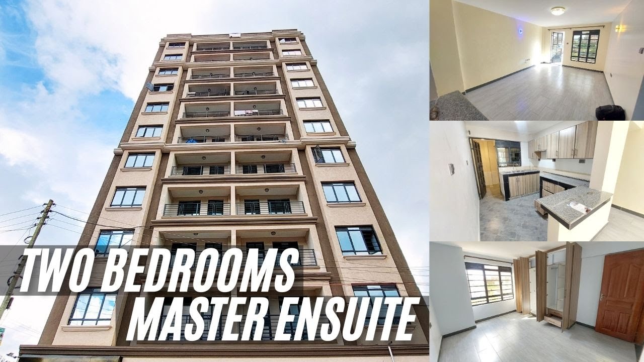 INSIDE a Modern Two bedroom Master Ensuite / RUIRU OJ CONNECTION / EASTERN BYPASS
