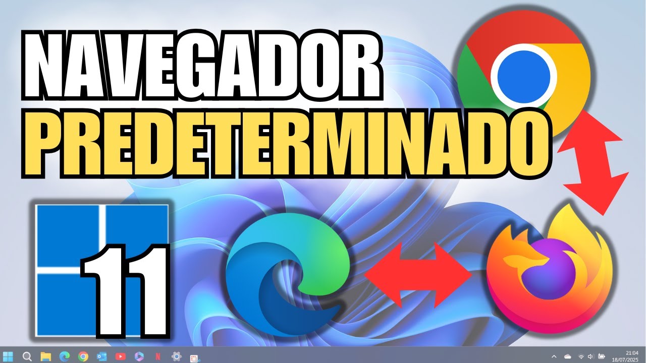 Cómo CAMBIAR el NAVEGADOR PREDETERMINADO en WINDOWS 11 | RÁPIDO y FÁCIL