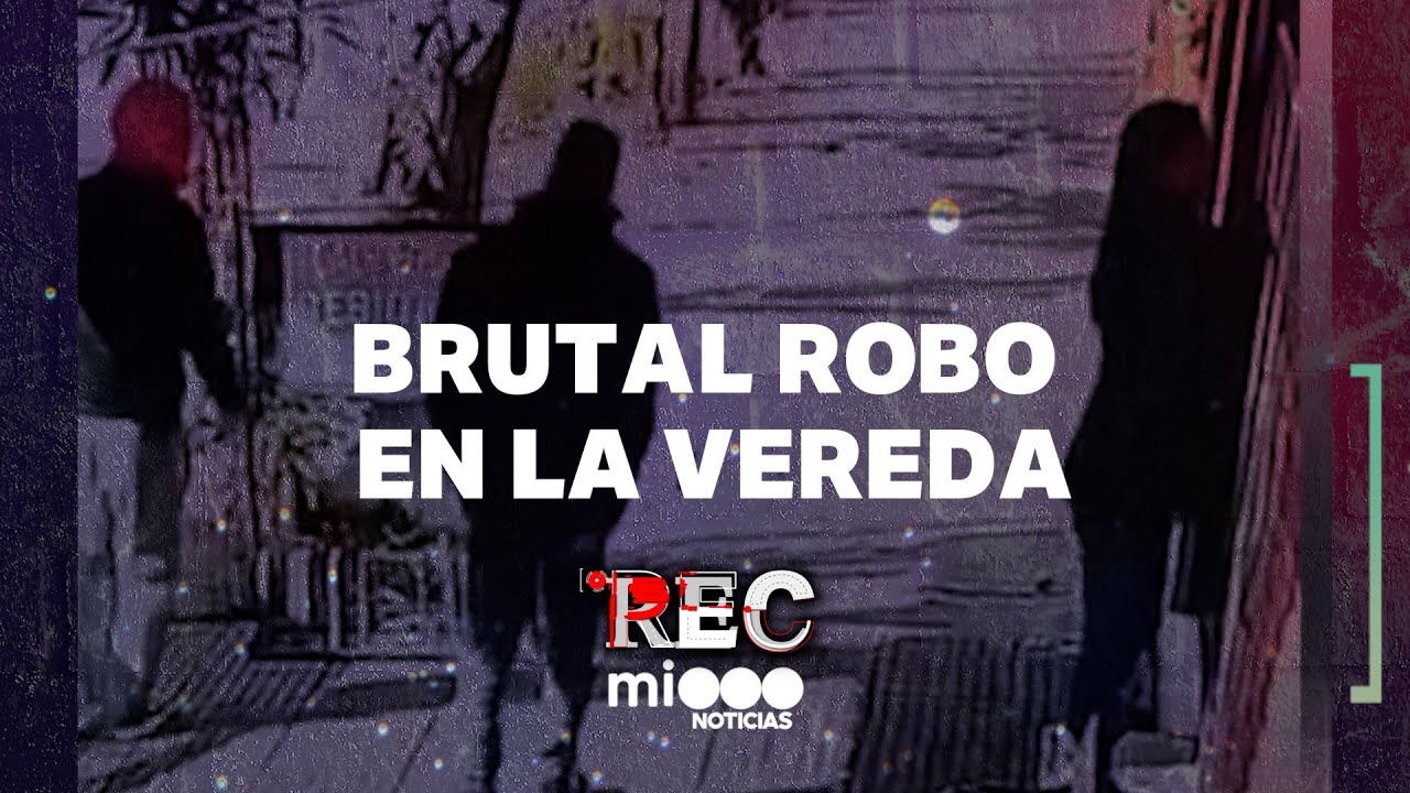 BRUTAL ROBO EN LA VEREDA - MATAN A UN REMISERO - #REC