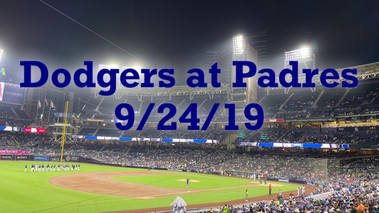 Dodgers Clinch The Best Record In The NL With A Win Over The Padres