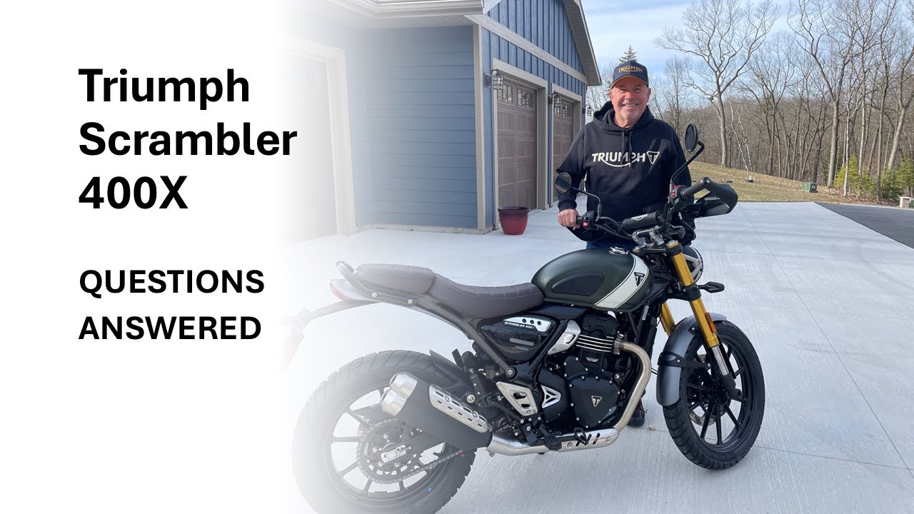 Triumph Scrambler 400X — ответы на все вопросы.