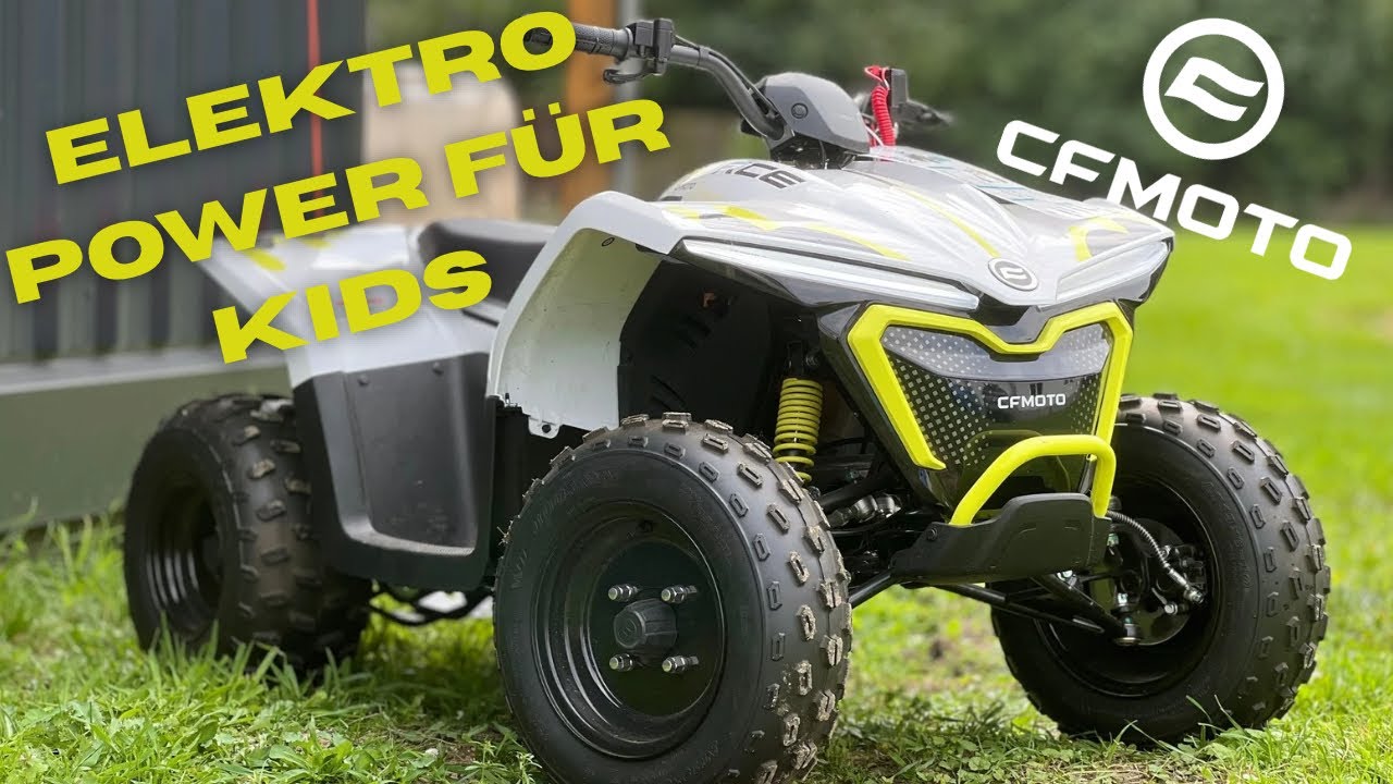 CFMOTO CFORCE EV110 – DAS elektrische Kinder-Quad vorgestellt