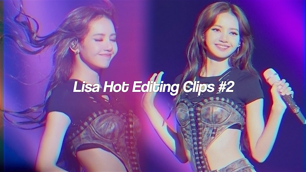 LISA HOT/BADASS CLIPS FOR EDITING #2 Bornpink FanCams) 4k 60fps (+ Drive Link in comments)