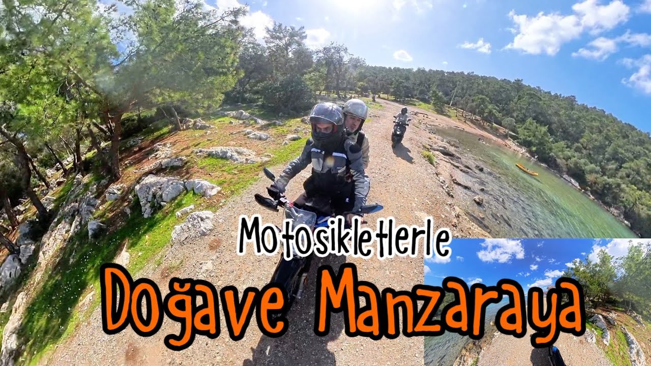 Motosikletle DOĞA VE MANZAYARA sürdük. #motovlog #heroxpulse2004v #motorcycle