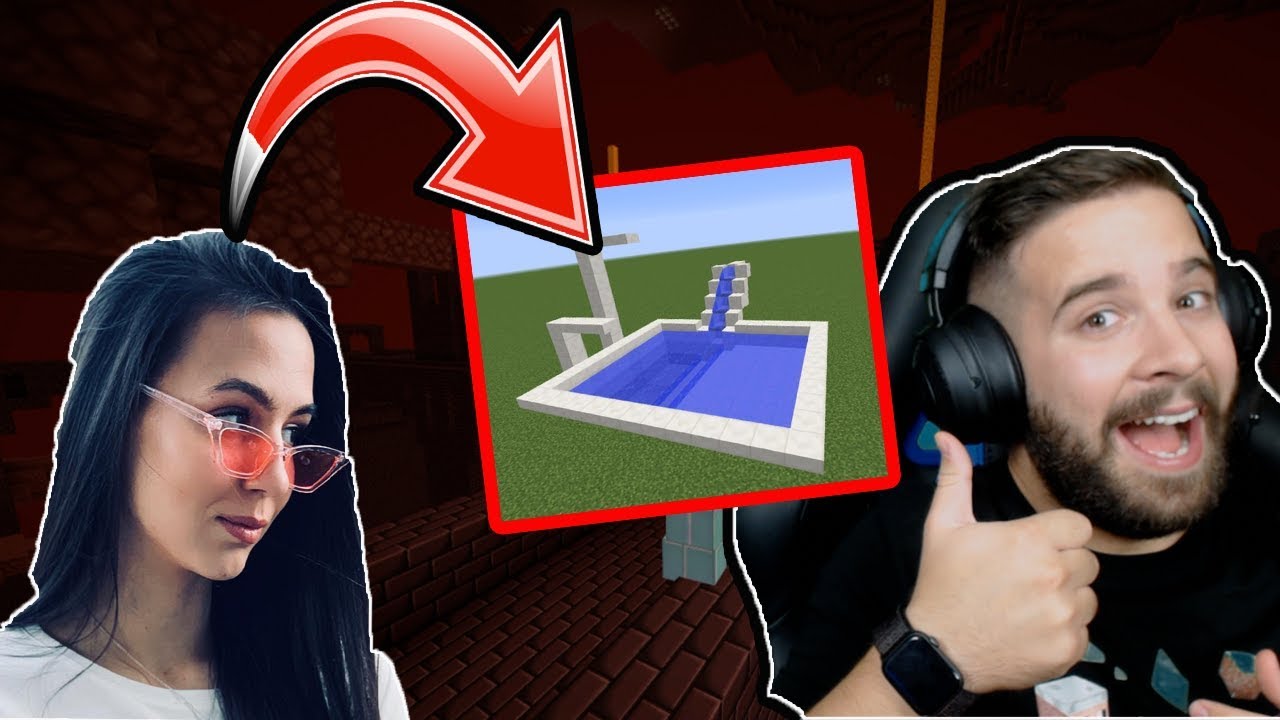 MEGTALÁLTUK a BARÁTNŐM TITKOS MEDENCÉJÉT a MINECRAFTban ! | ÓRIÁS NETHER TÚRA
