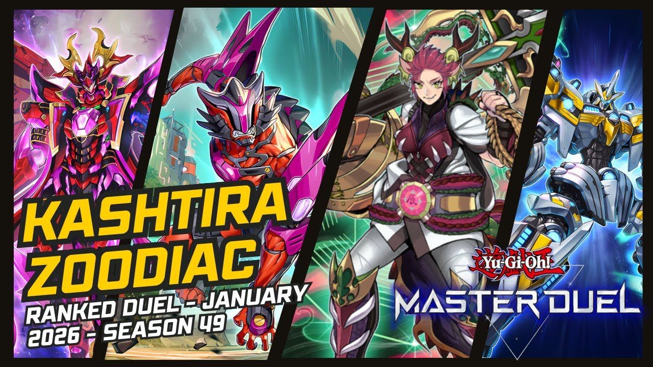 KASHTIRA ZOODIAC DECK - Aerial Superiority - Yu-Gi-Oh! Master Duel Ranked 2026