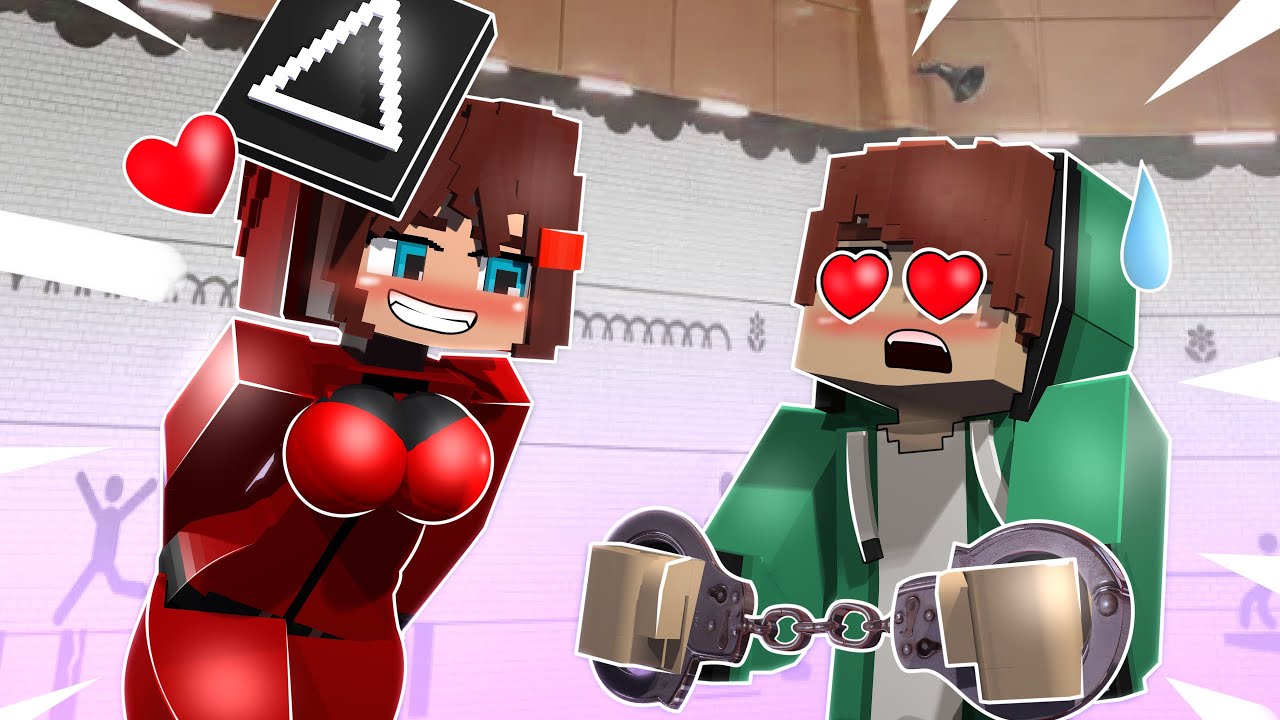 JJ's Sister Became a PINK GUARD!? JJ and MIKEY SQUID GAME SEASON 2 - Maizen Minecraft Animation