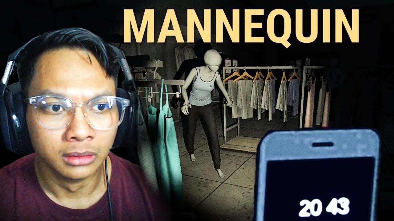 Patung Baju BERGERAK SENDIRI!!😭Kerja Kedai Baju Lewat Malam!😢 Mannequin LIVE🔴