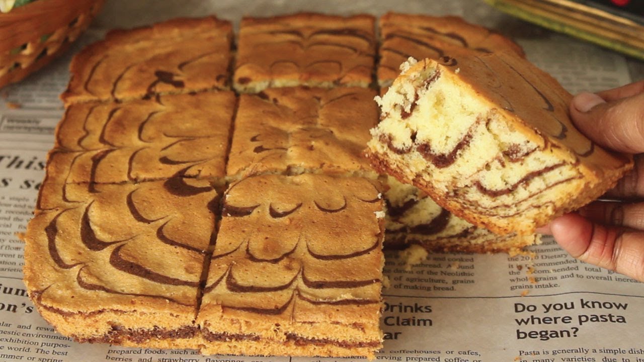Marble Cake Recipe for Hi Tea 😍 Recipe By Chef Hafsa