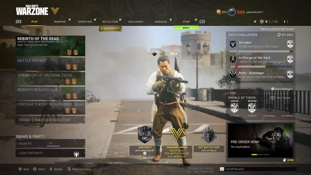 Warzone Fortune&rsquo;s Keep Live