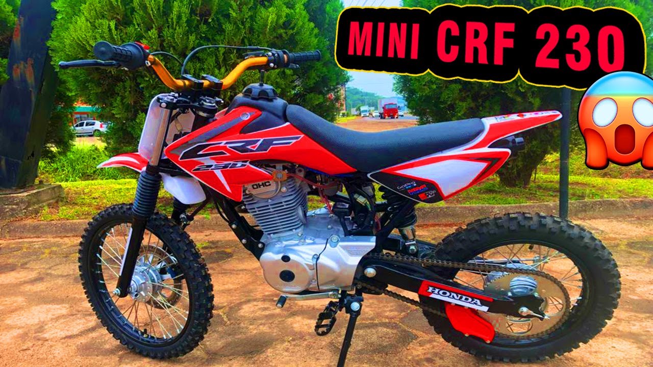 Olha como ficou a MINI CRF 230