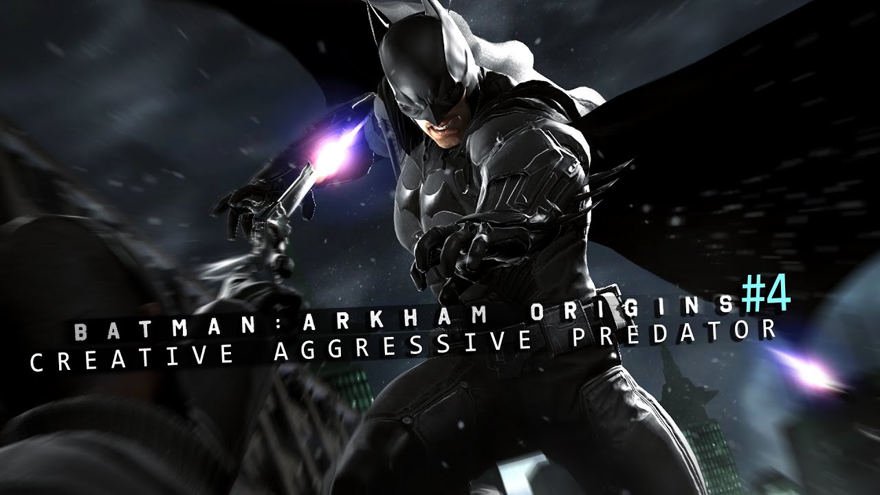 BATMAN ARKHAM ORIGINS NG+ Aggressive Stealth #4 Grade S No detective mode