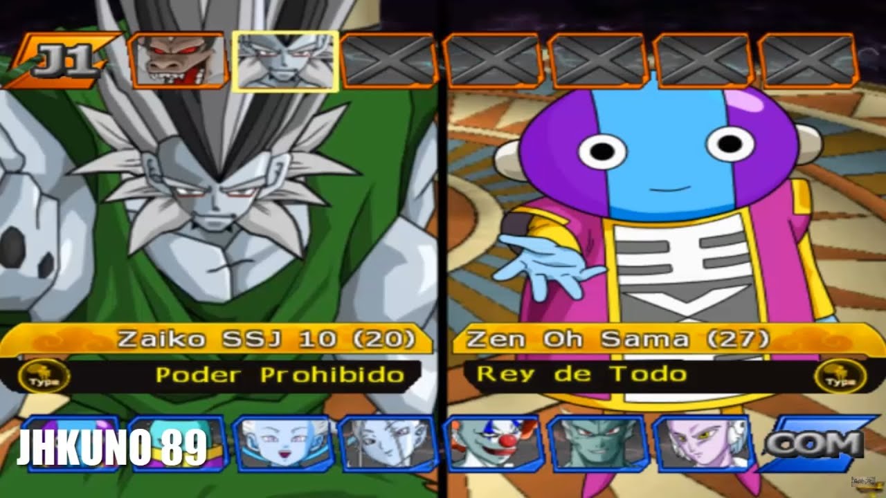JHKUNO 89 vs MODS MAS CHETADOS 🔥 | ZAIKO SSJ 10 PODER PROHIBIDO vs PEQUEÑO ZEN | DBZ BT3