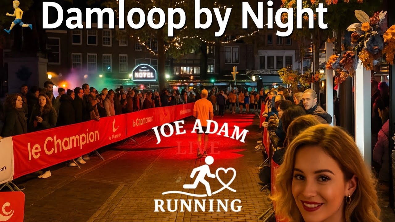 🏃‍♂ Running Damloop by Night 2022 – Celebration for Dam tot Damloop 🌙🎉