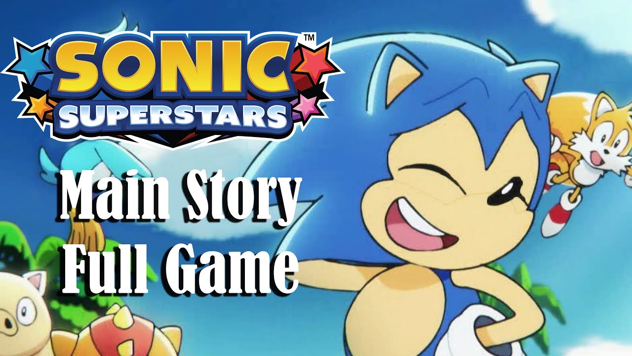 Sonic Superstars - Main Story Full Playthrough W/ All Chaos Emeralds