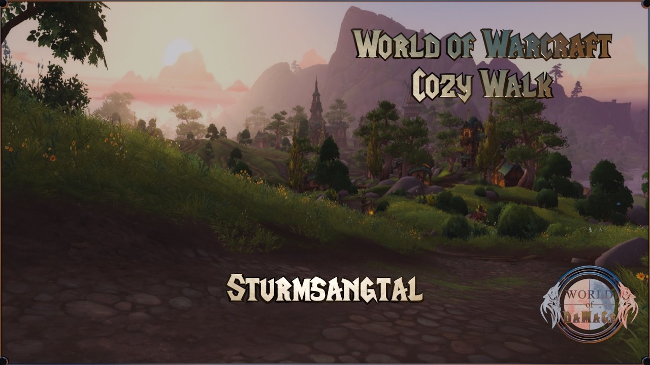 WoW STURMSANGTAL COZY WALK | Grüne Wiesen & Küstenwind in Kul Tiras 🌾🌊