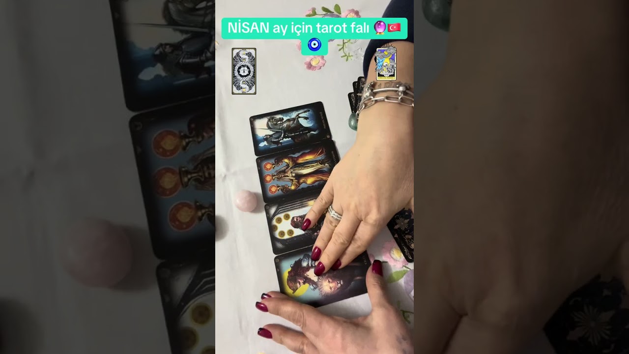 Nisan ay i&ccedil;in tarot falı 🇹🇷🔮🧿#tarot #tarota&ccedil;ılımı #tarotfalı #bur&ccedil;#astroloji #keşfet t