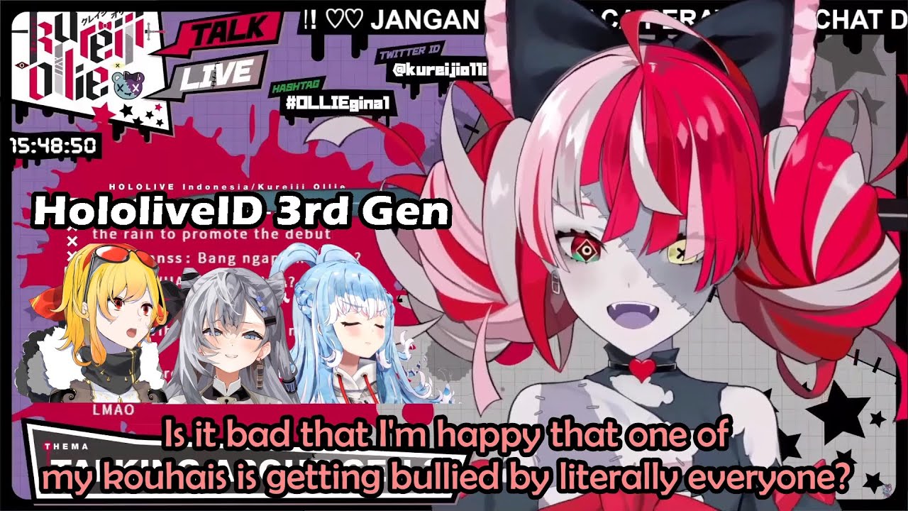Ollie's First Impression Of Her New Kouhais from hololive ID 3rd Generation