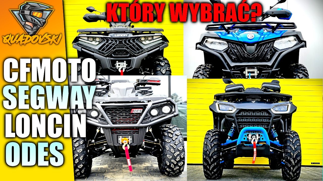 KTÓRY BĘDZIE NAJLEPSZY ? PORÓWNANIE CF MOTO, SEGWAY, ODES, LONCIN KTO WYGRAŁ TEST ? [30]