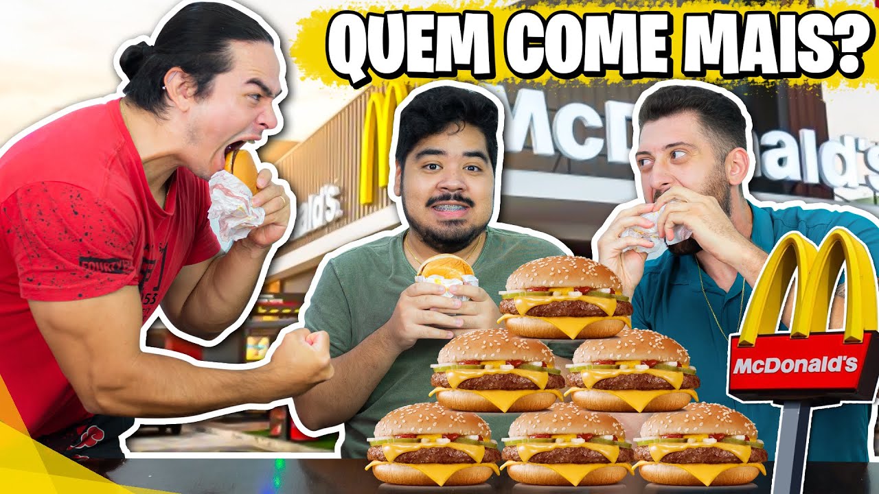 QUEM COME MAIS LANCHE DO MC DONALDS GANHA | Blog das irmãs