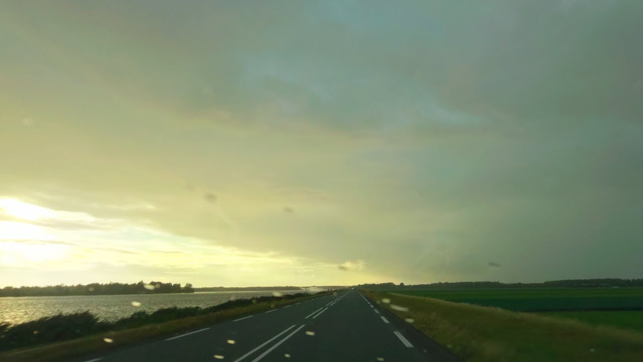 Rainy Afternoon Drive | 4K 60FPS ASMR Highway & Countryside Ride 🌧️