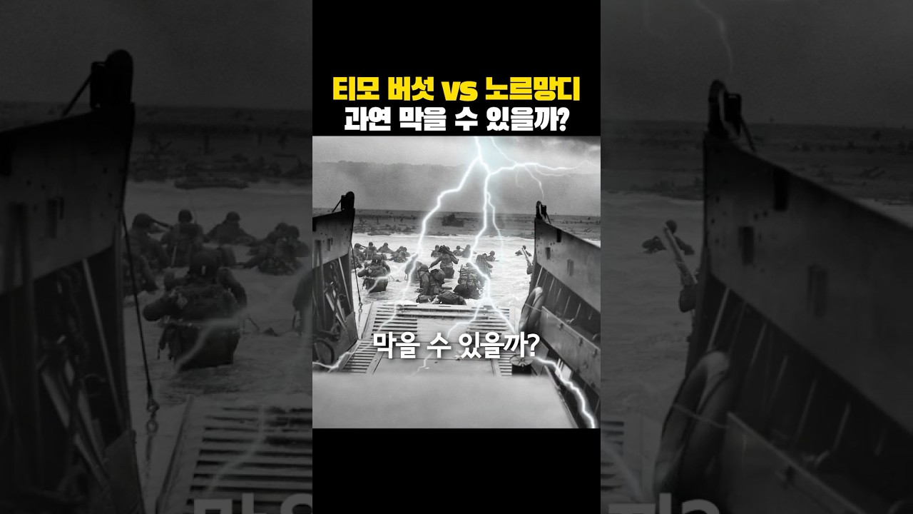 '롤 티모 버섯 10만개' vs '노르망디 상륙작전'