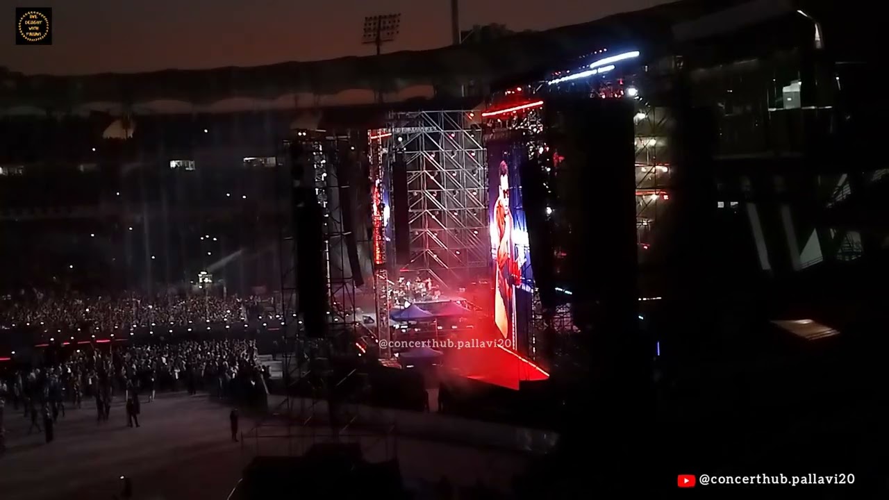 Dil se re | A R Rahman Wonderment Tour Concert | A R Rahman Live #arrahman #dilsere #liveconcert