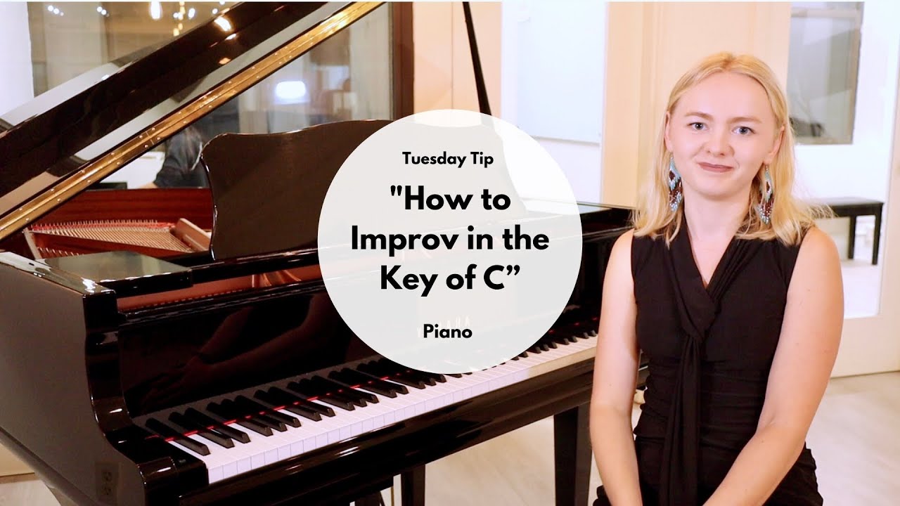How to Improvise in the Key of C - Tuesday Tip - Piano