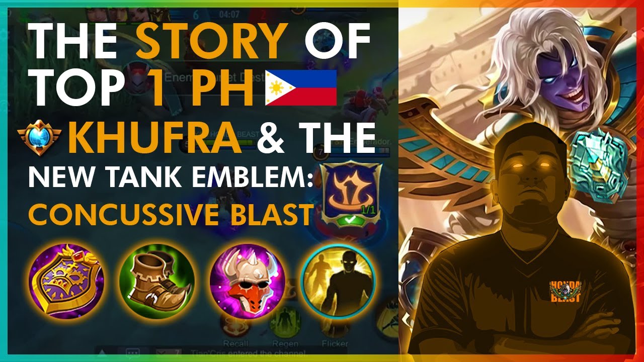 TOP 1 PH KHUFRA TRYING THE NEW TANK EMBLEM TALENT: CONCUSSIVE BLAST
