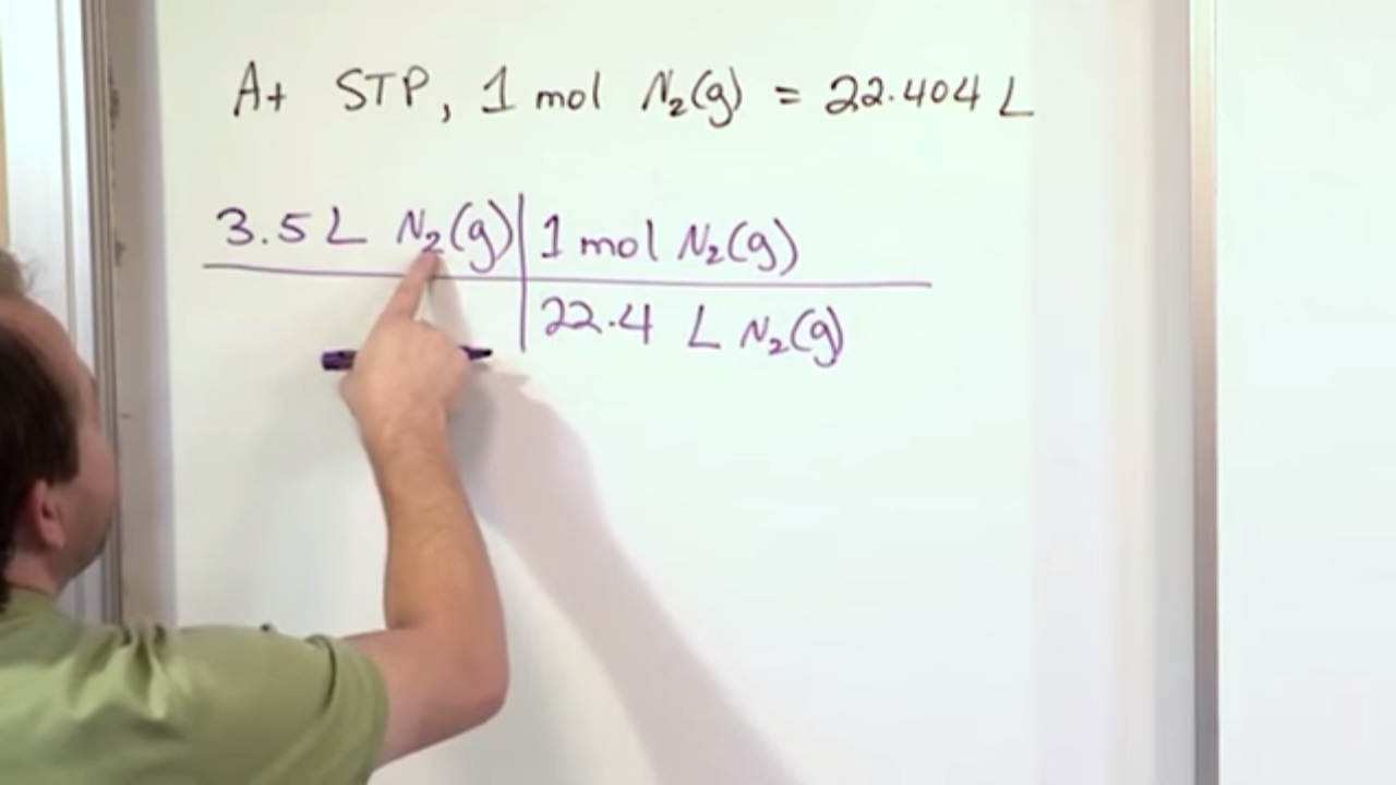 Lesson 7 - Avogadro's Gas Law And Molar Volume, Part 2