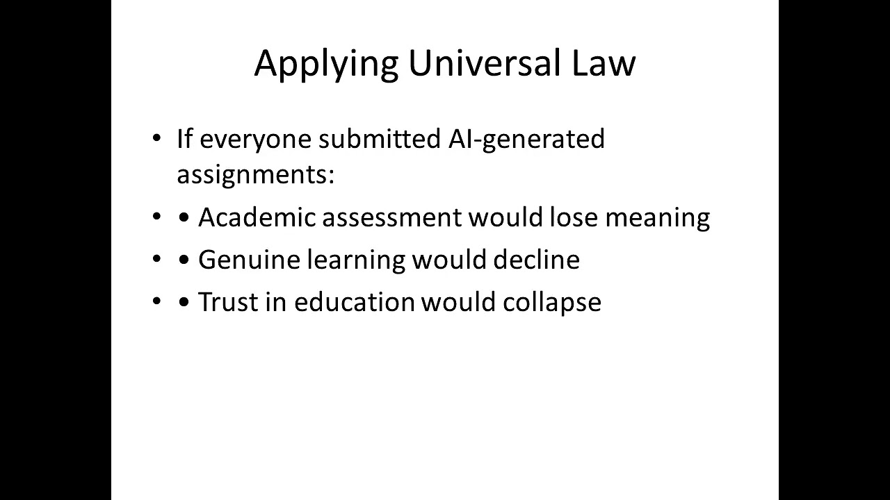 Kant Categorical Imperative Presentation Fred Anami Indeche 1