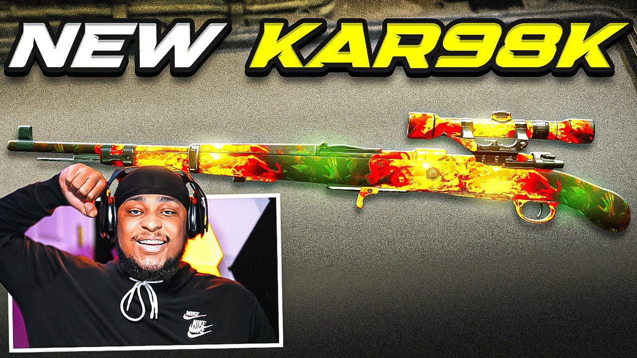 The NEW MAX SPEED KAR98k in Modern Warfare 3..👑