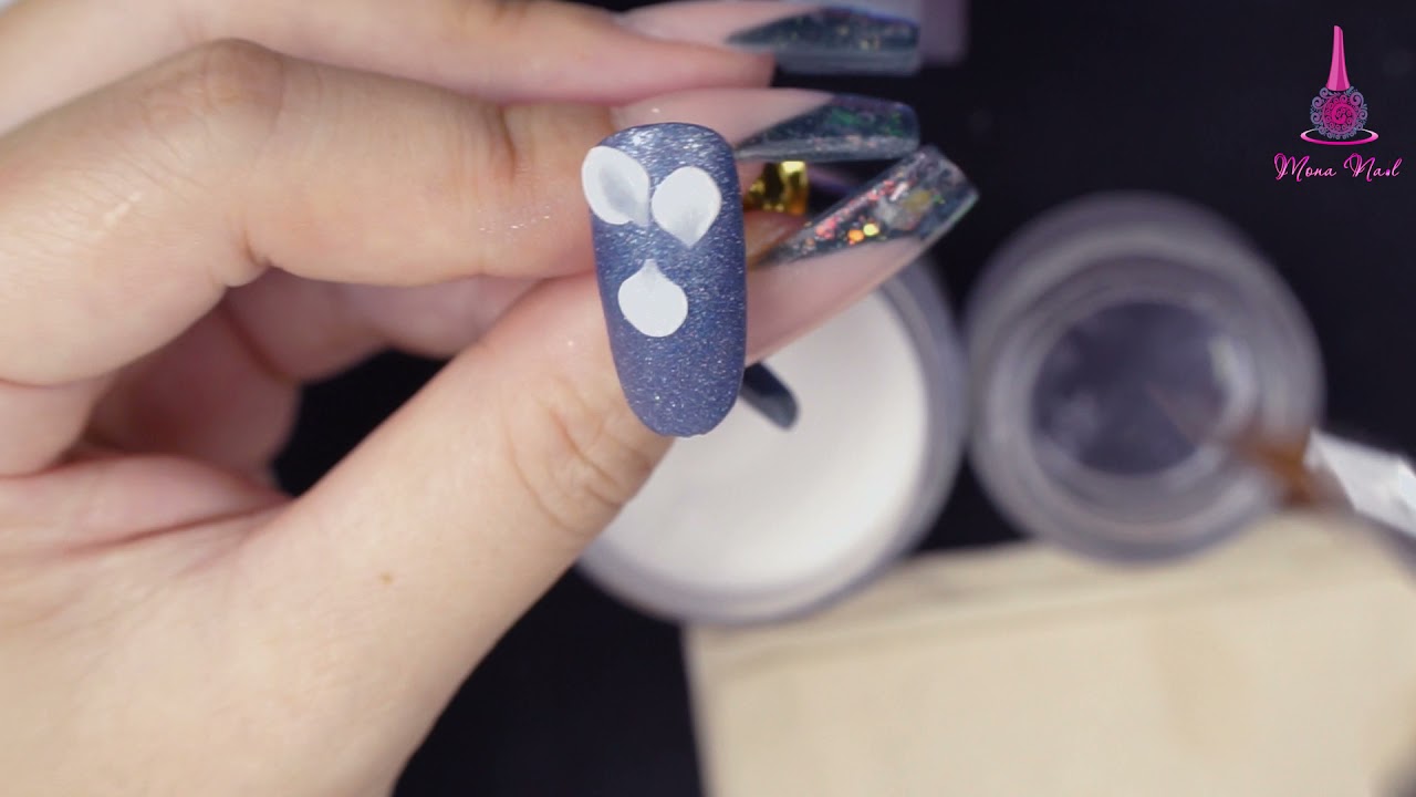 VẼ NỔI BÀI 2  | Học nail Miễn Phí Nga Mona Nail