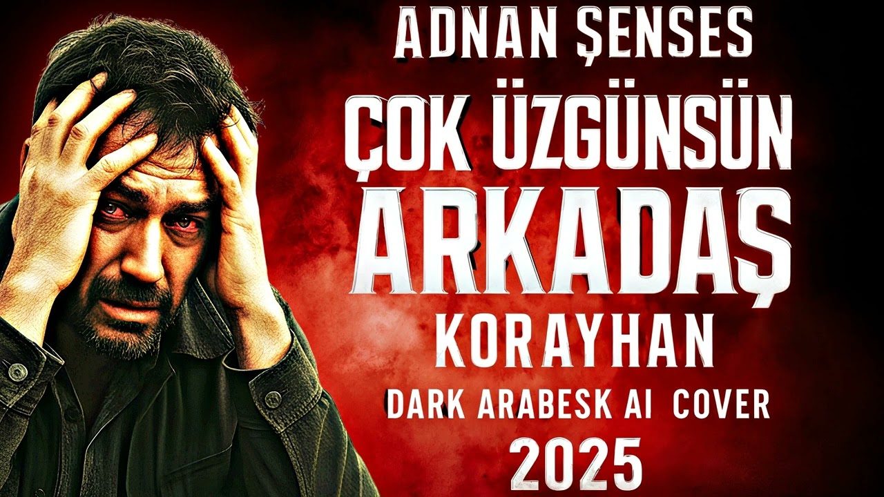 Adnan Şenses  | Çok Üzgünsün Arkadaş  | Korayhan  |  Dark Arabesk 2025 Al Cover