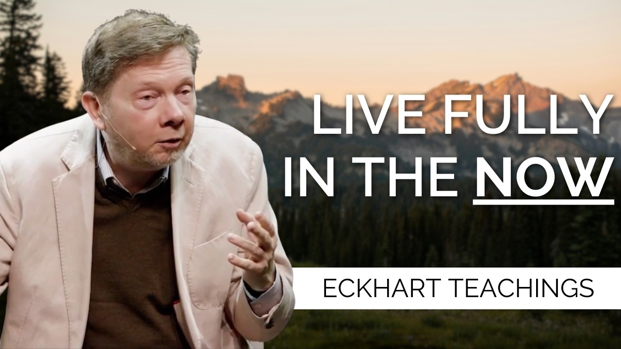Living Fully In The Now, with Eckhart Tolle