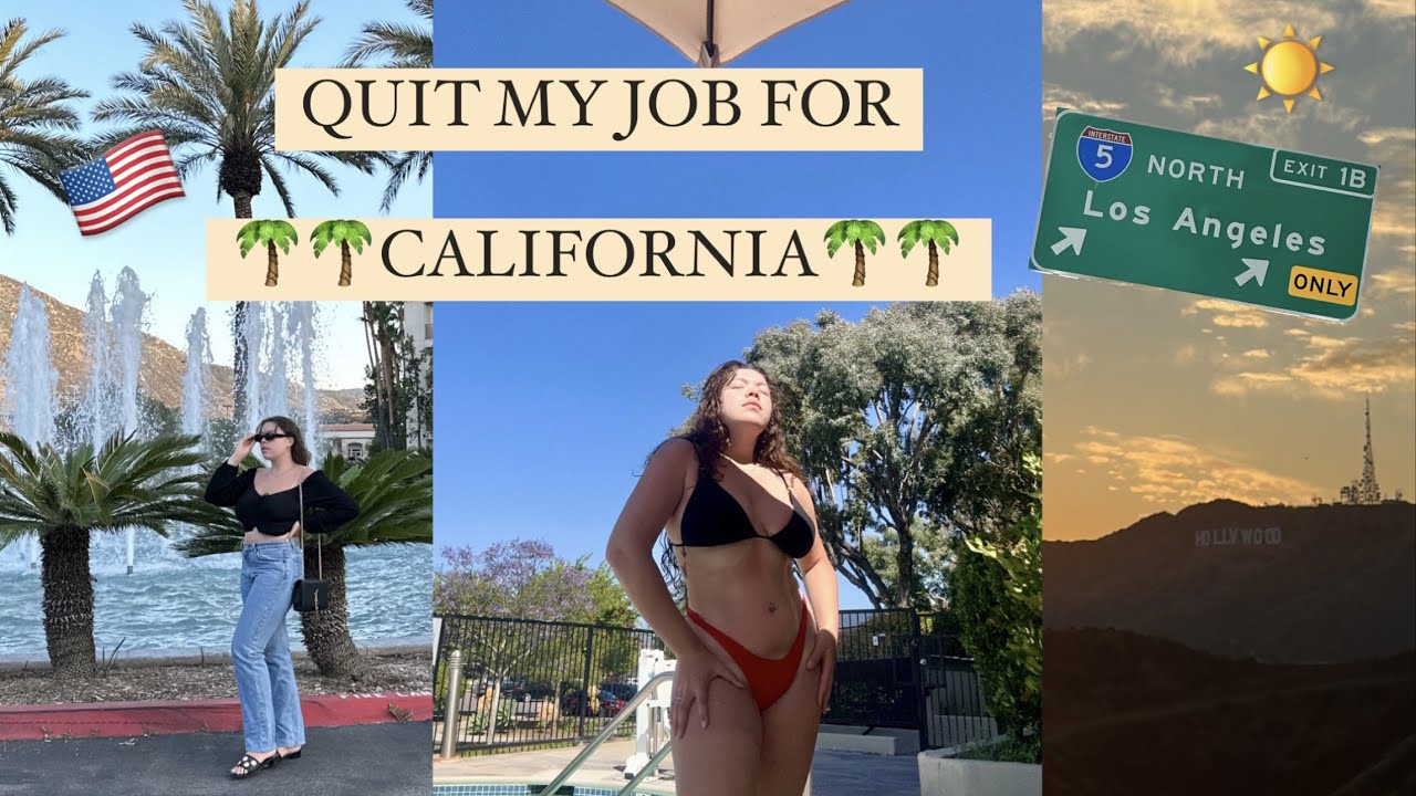I QUIT MY JOB TO GO TO CALIFORNIA || San Diego, Los Angeles, 4th of July, Hells Kitchen